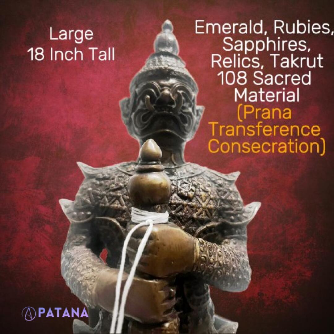 Rare Tao Wessuwan:  Personalization up to 5 family members - 18 Inch Tall. LAST PIECE! - Image 6