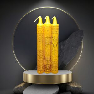 Consecrated Prosperous Candles: Improve Financial Situation, Wealth & Money Luck Improvement!