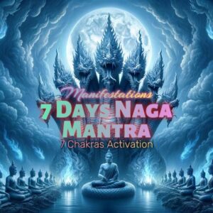 7-Day Naga Mantra (8 Tracks) - 7-Chakra Activation - Protect against negative force, enhance wealth and higher dimension vibration.