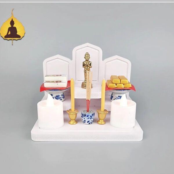 Altar for Miniature Statues and Amulets - 3 Layers (H:12CM) - Image 3