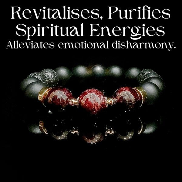 Lunar Harmony Bracelet: Enhances Energy of Attraction, Attract Support, Improve Relationship. Strengthens Heart Chakra.
