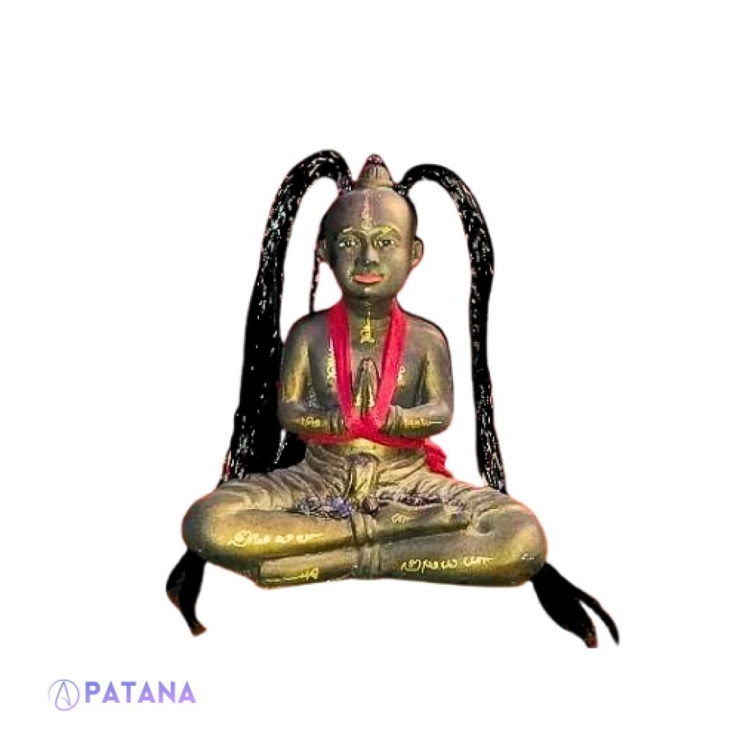 Kuman Thep Statue: Strong Spiritual Presence. Enhance Psychic Abilities, Intuition, Protector & Attractor of Wealth.