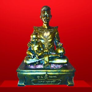 Consecrated Khun Paen Statue: Strong Spiritual Energies, Charm Attraction, Wealth Fetching. Imbuing With Strong Spiritual Consciousness