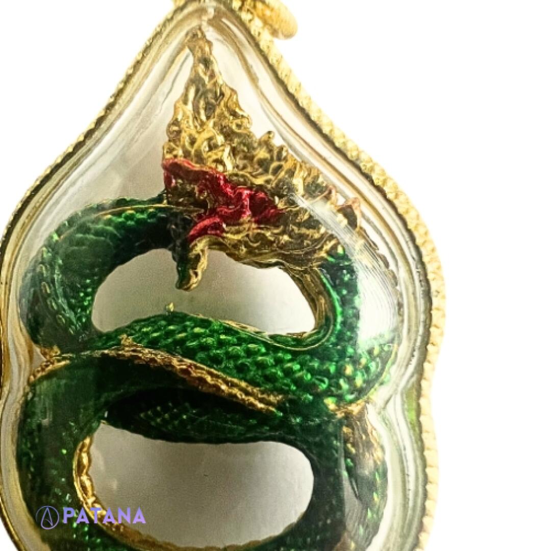 Phaya Nak Naga Amulet: Strong Protective Energies, Aura Cleansing, Activates Wealth Energies. - Image 2