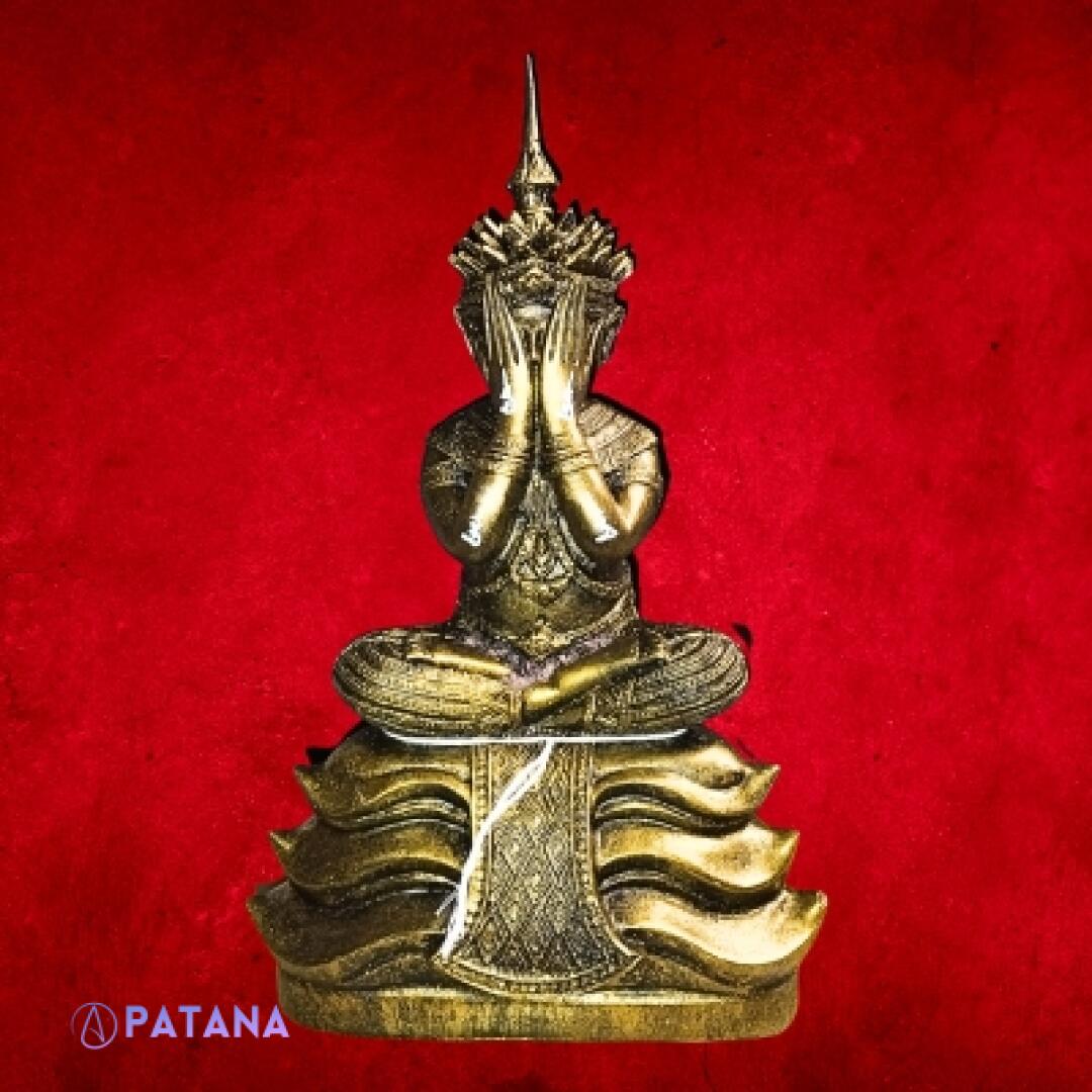 Phra Pidta Statue: Powerful Conduit for Higher Realm Energies To Protect Home From Negative Attacks, Elevates Spiritual Energies. Shield of Protective Aura for Home.