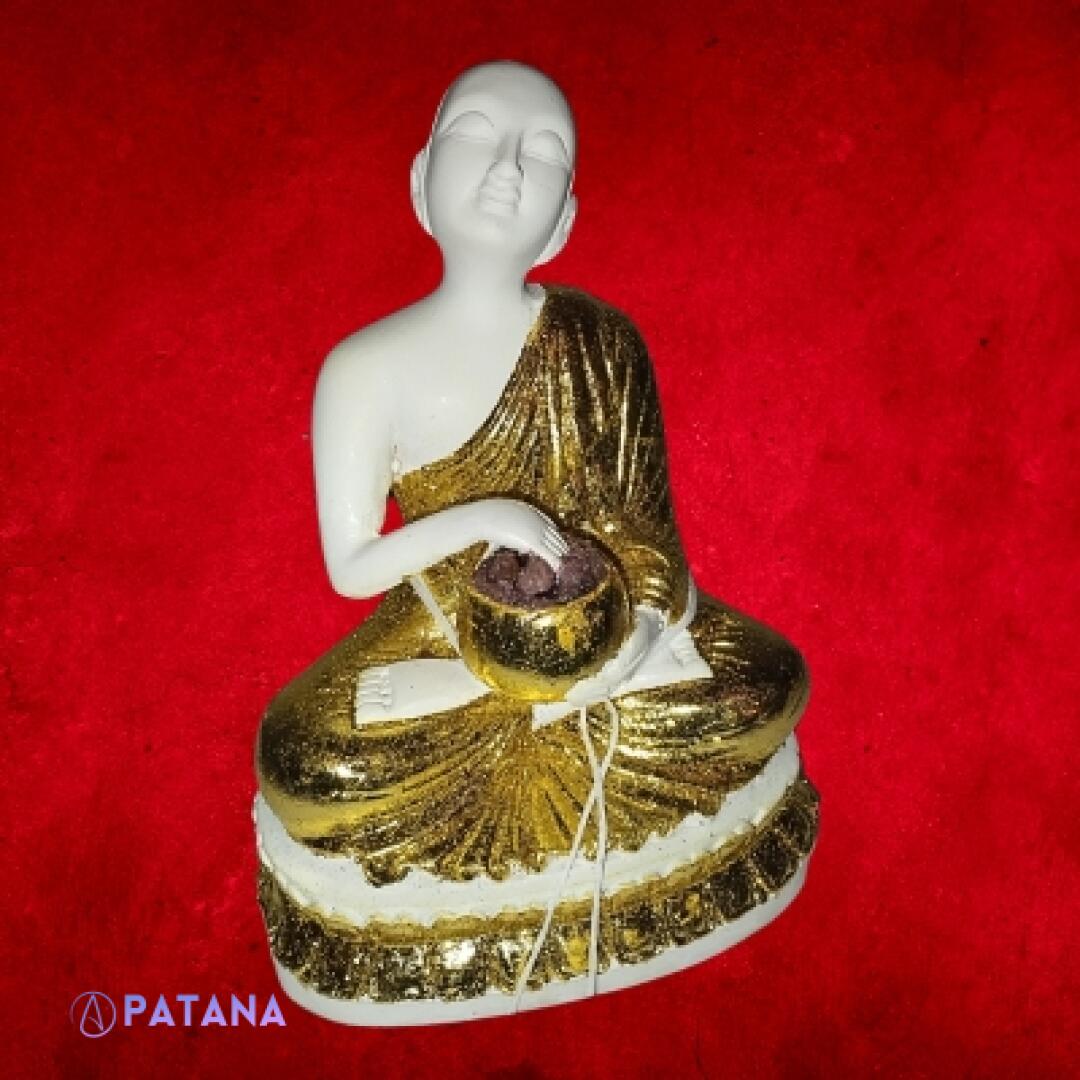 Phra Upakut Statue: "Always have more than enough to spend" A Strong Wealth Attractor, Brings Prosperity. Energy Harmonizer. - Image 2
