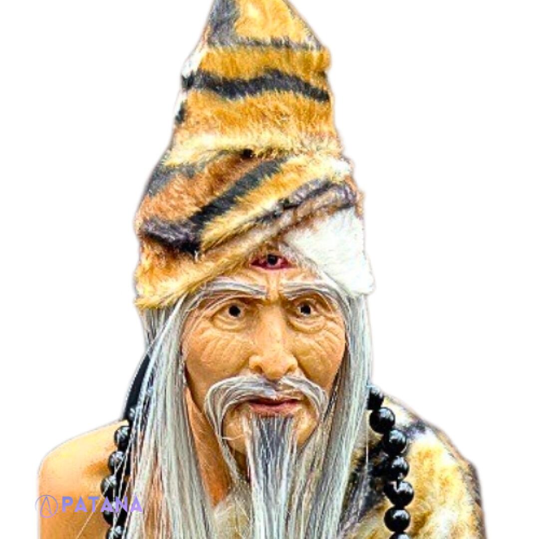 Consecrated Ruesi Master Lersi Ta Fai- Spiritual Elevation, Mind Reading & Spiritual Mastery: Destroys Evil, Curses & Bad Spirits: With Real Gemstones Underneath. - Image 2