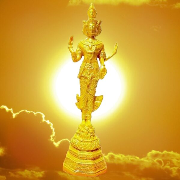 Phra Trimurti Statue: Enhances the Energy of Love, Relationship and Improve Luck for Your Home or Workplace. - Image 3