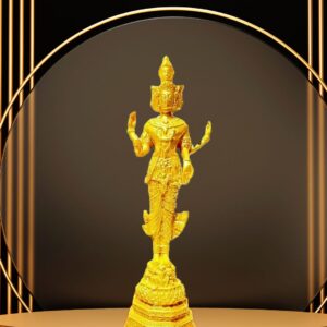 Phra Trimurti Statue: Enhances the Energy of Love, Relationship and Improve Luck for Your Home or Workplace.