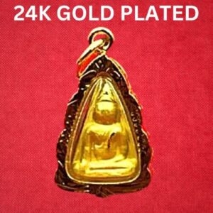 24K Gold Plated Phra Nang Phaya - Wealth, Attractiveness, Protection from Negative Energies
