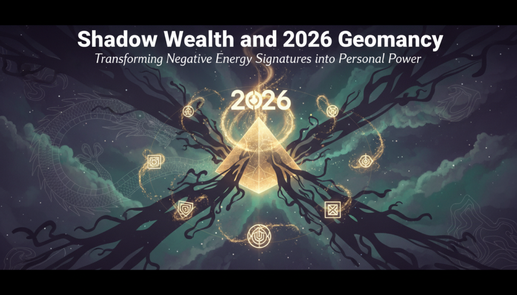 Shadow Wealth and 2026 Geomancy: Transforming Negative Energy Signatures into Personal Power Thumbnail