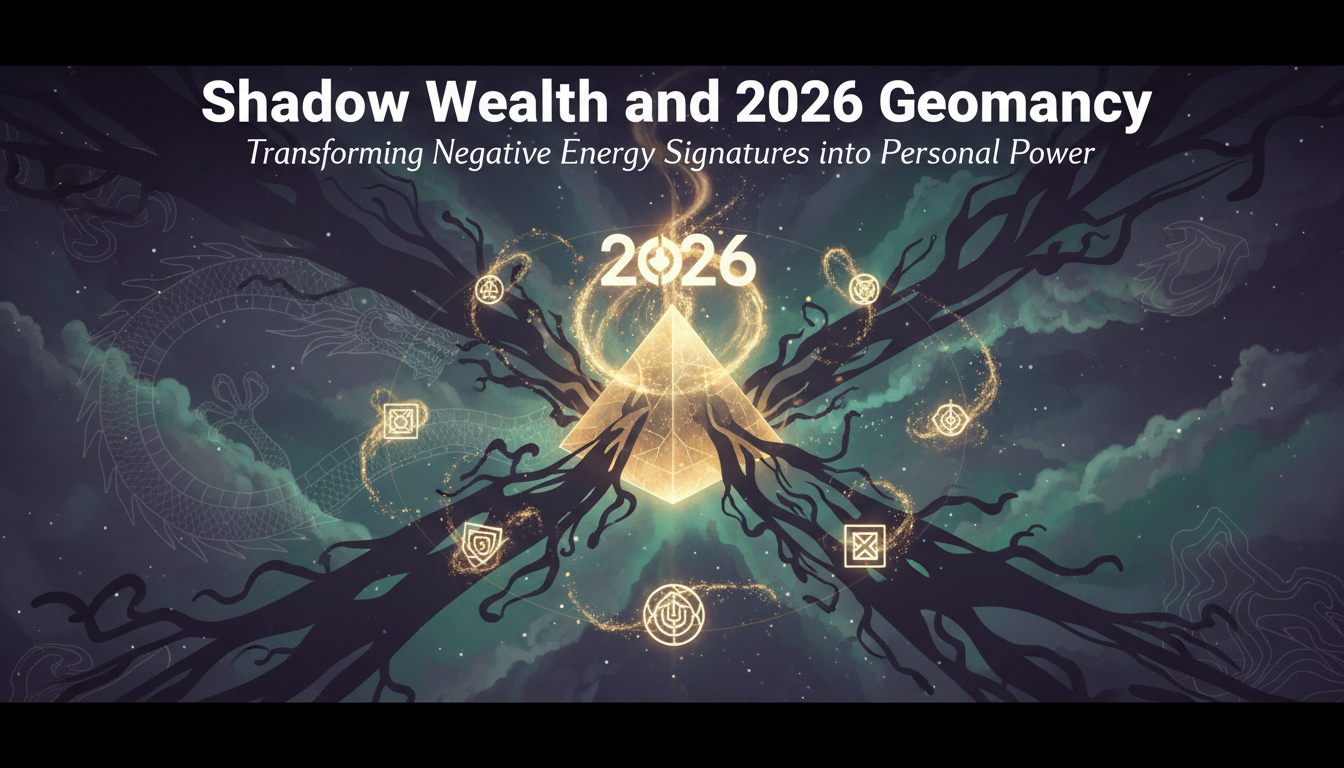 Shadow Wealth and 2026 Geomancy: Transforming Negative Energy Signatures into Personal Power Thumbnail