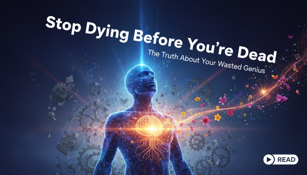 Stop Dying Before You’re Dead: The Truth About Your Wasted Genius Thumbnail