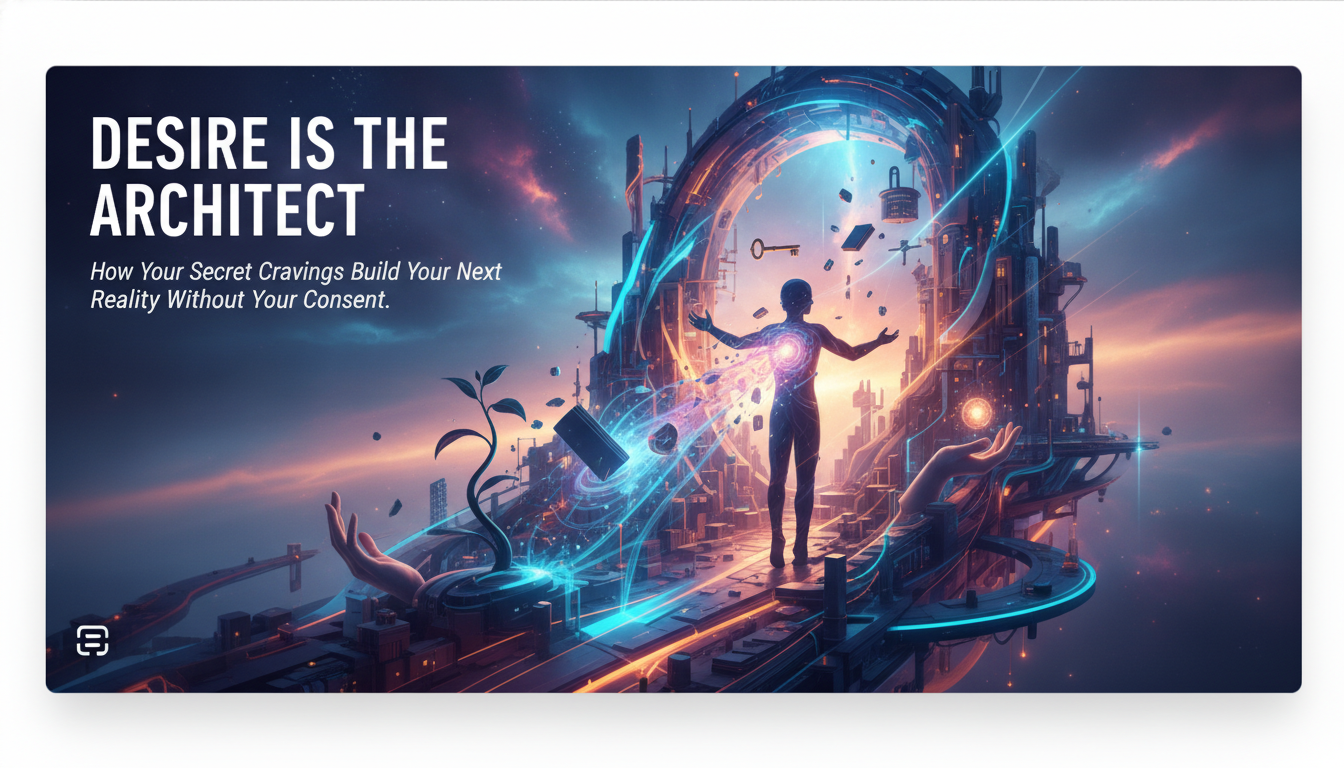 Desire is the Architect: How Your Secret Cravings Build Your Next Reality Without Your Consent Thumbnail