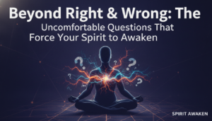 Beyond Right & Wrong: The Uncomfortable Questions That Force Your Spirit to Awaken Thumbnail