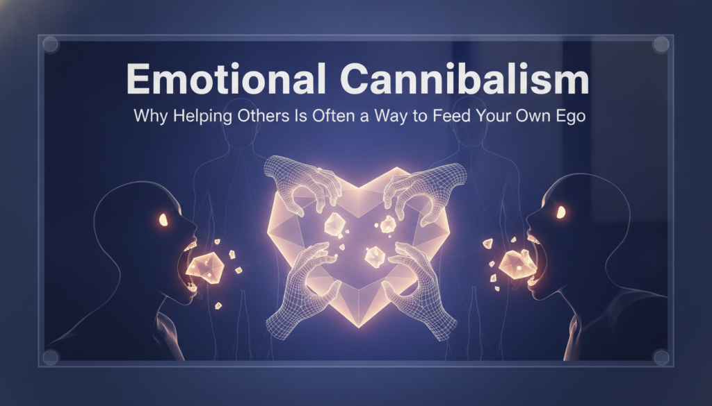 Emotional Cannibalism: Why Helping Others Is Often a Way to Feed Your Own Ego Thumbnail