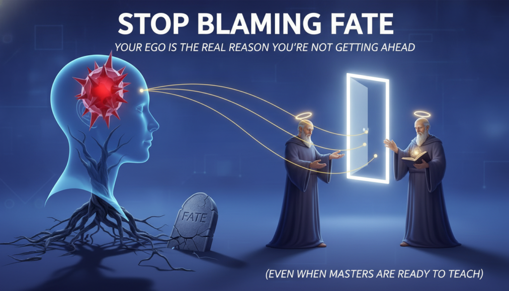Stop Blaming Fate: Your Ego Is the Real Reason You're Not Getting Ahead (Even When Masters Are Ready to Teach) Thumbnail