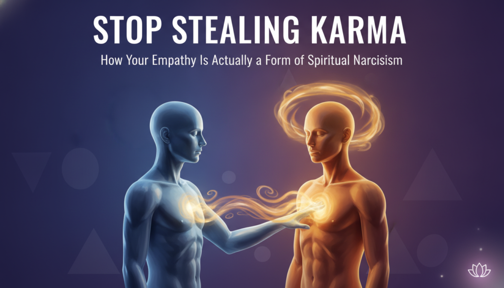 Stop Stealing Karma: How Your Empathy Is Actually a Form of Spiritual Narcissism Thumbnail