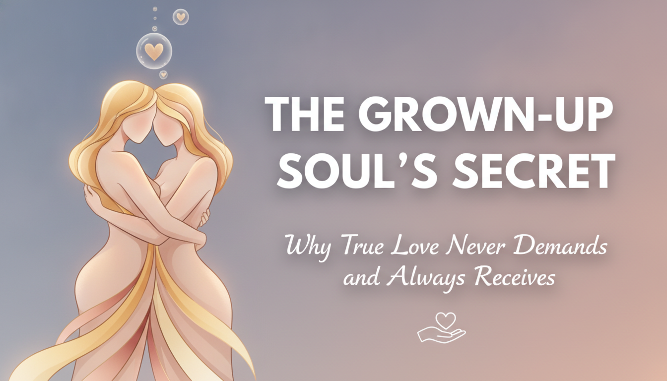 The Grown-Up Soul's Secret: Why True Love Never Demands and Always Receives Thumbnail