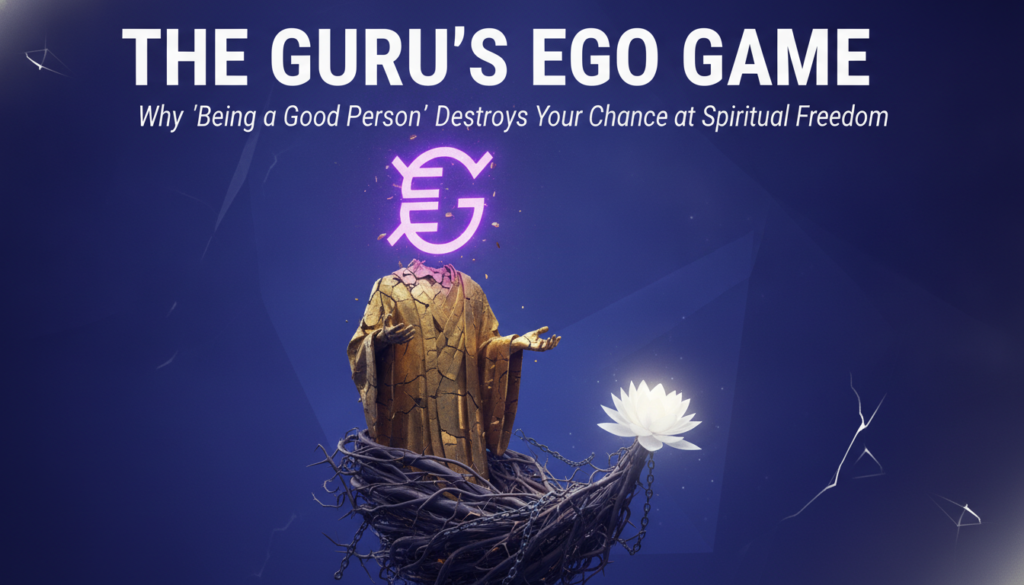The Guru's Ego Game: Why 'Being a Good Person' Destroys Your Chance at Spiritual Freedom Thumbnail