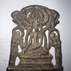Phra Pru Nang Crypt Relic (#9555): 30-Year Multi-Consecrated Talisman of Absolute Protection