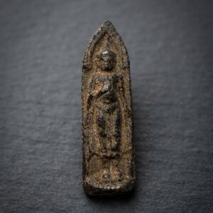 Rare B.E. 2523 Phra Ruang Lang Rang Puen (#7201)– Imperial Thai Warrior Talisman for Unshakable Shielding & Wealth Triumph
